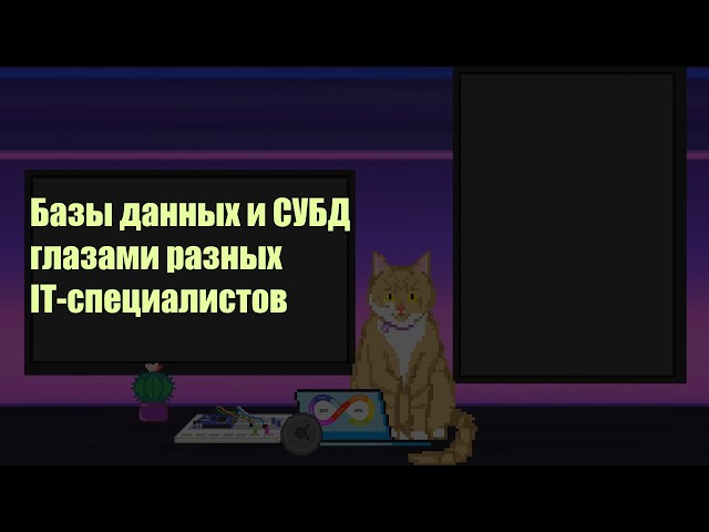 Базы данных и СУБД глазами разных IT специалистов | Заметки оцифрованного кота