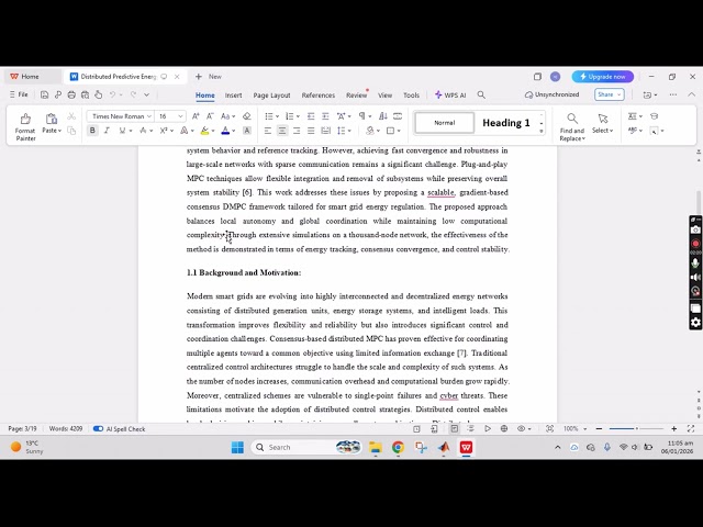 Distributed Predictive Energy Control in Smart Grids using Network Consensus