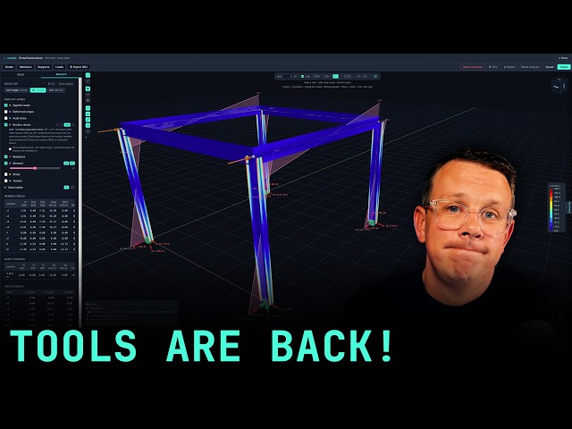 EngineeringSkills Member's Update | Online Structural Analysis Tools Are Coming Back