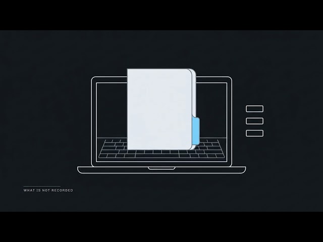What does EDR actually record on an endpoint?