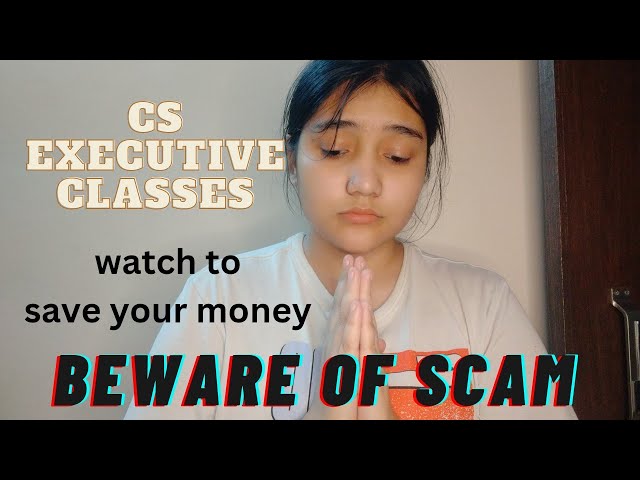reality of cs executive classes  | must watch before buying lectures | cs world with sheetal