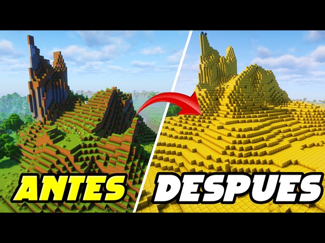 I Made a 100,000 GOLD Biome in Minecraft Survival... #minecraft #survival #challenge