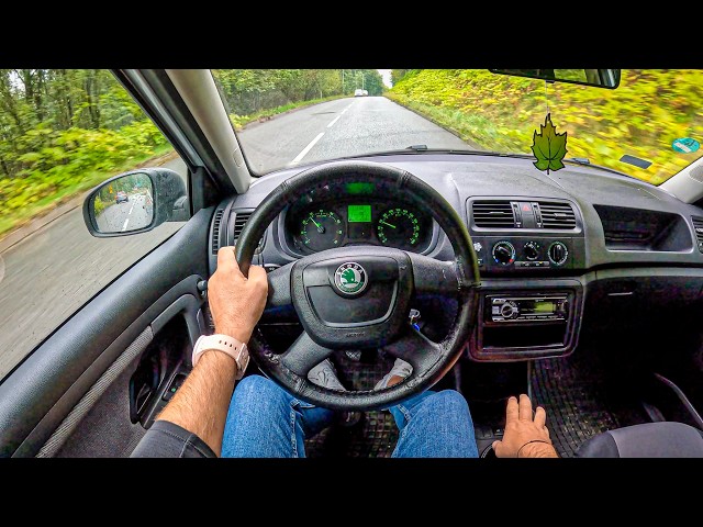 2010 Skoda Fabia 🇨🇿  (1.2 I 60 hp) | POV Test Drive #2208 Joe Black