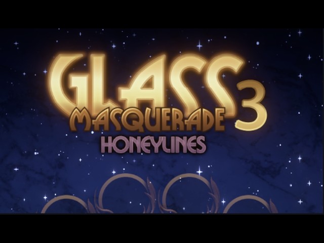 【Glass Masquerade 3: Honeylines】誰も遊んでくれないから１人でパズルしてます
