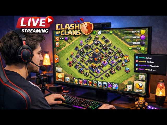 AFTER SOMETIME PLAYING AGAIN 🔥CLASH OF CLANS 👍