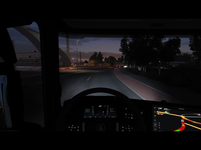 ETS2 Realistic Scania Truck Driving - Logitech G29 Wheel 4K