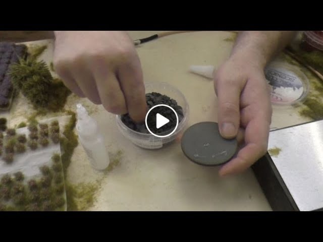 Static Grass Basing Tutorial - War World Scenics