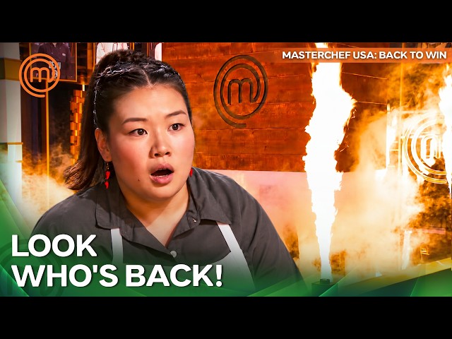 Former Champ HIDES In The Mystery Box! | MasterChef USA: Back to Win