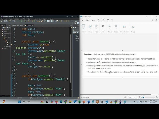 Java: Class and objects