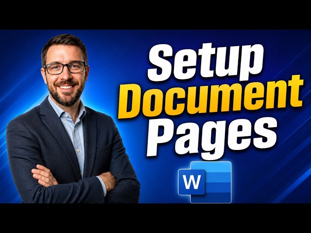 How To Setup Document Pages In Word Microsoft Word | Tutorials [2026 Guide]