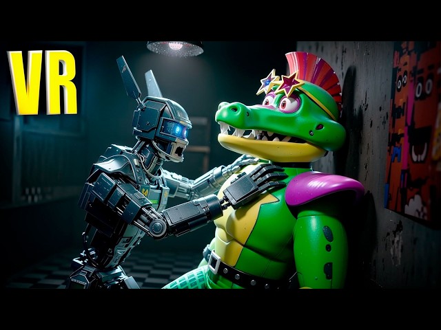 ¡CHAPPI FALLÓ Y ATACÓ A GIGA MONTY! PROTEGEMOS LA PIZZERÍA EN BONELAB FNAF VR COOP