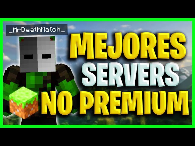 ✅ Best non-premium Minecraft servers 2026 | Non-Premium Servers 1.21 - 26 | Spanish 🏆
