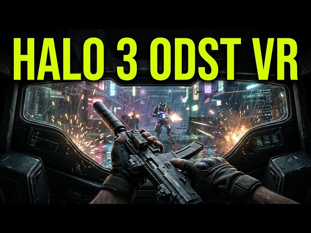 Halo: The Master Chief Collection - Halo 3: ODST - VR Mod - Gameplay & Commentary