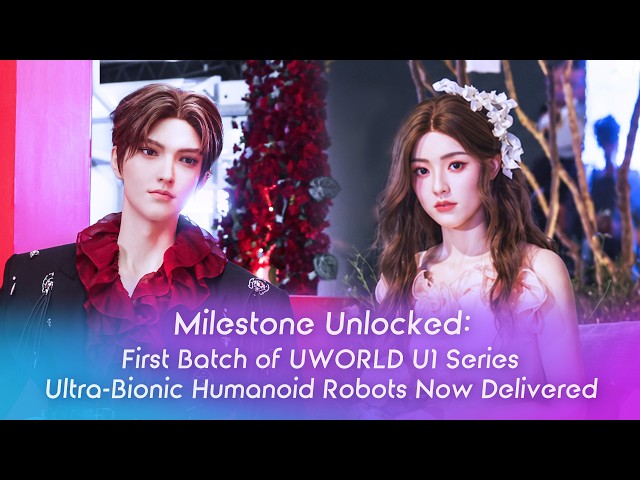 The first batch of UWORLD U1 Series Ultra-Bionic Humanoid Robots has been delivered!