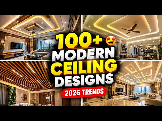 100+ Modern Ceiling Design Ideas That Will Make Your Home Look LUXURIOUS! ✨🏡