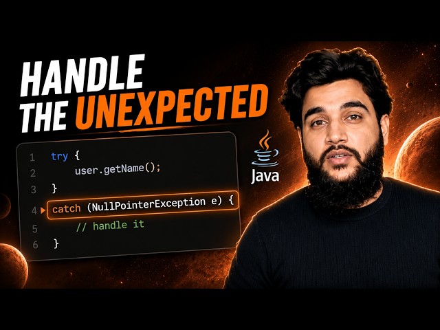 Exception? - This is how you handle anomalies in Java