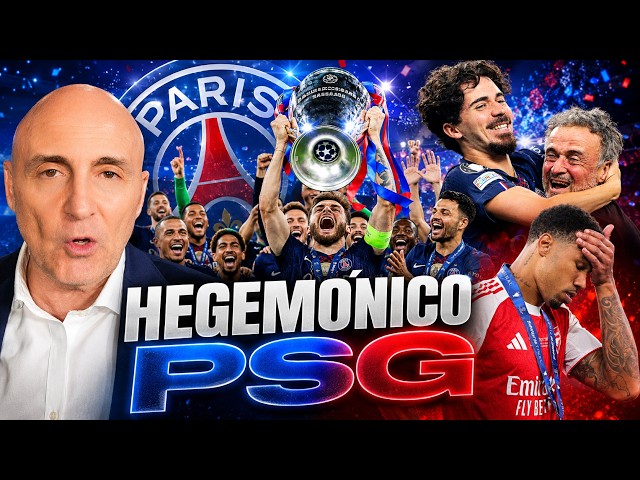 PSG KING OF EUROPE, TRIUMPH AGAINST ARSENAL IN AN EPIC FINAL