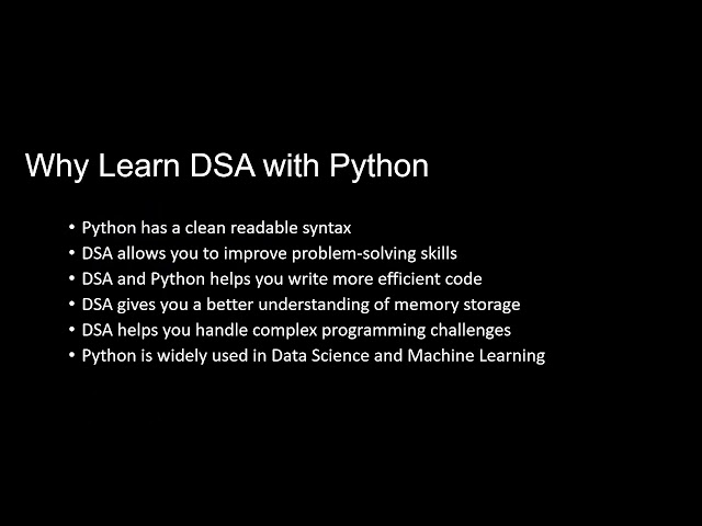 Python DSA     #skillbuilding #it 