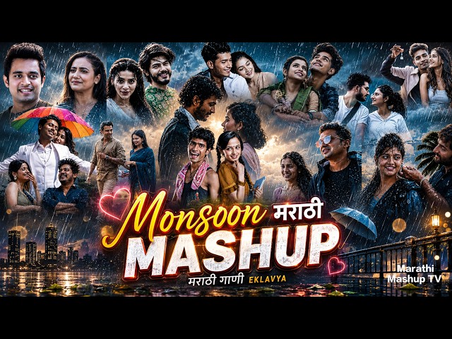 Monsoon Marathi Mashup | Trending Marathi Songs 2026 | Best Of Sanju Rathod | Marathi Mashup TV