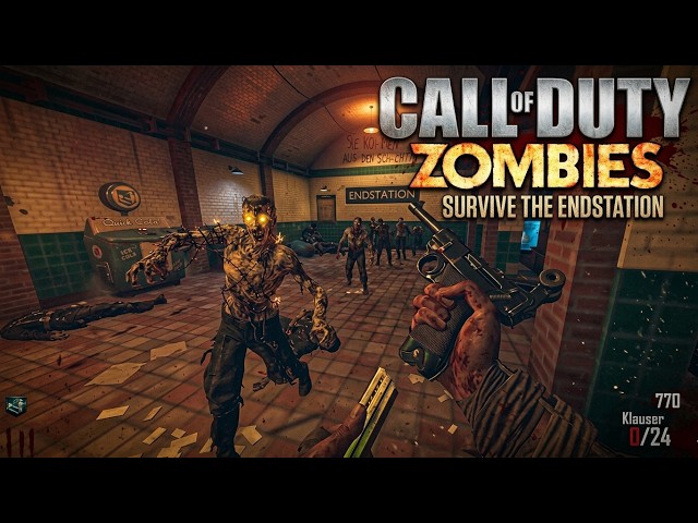The HARDEST Zombie Tower Ever? | EndStation Tower (Black Ops 3)