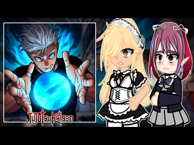 Kanan Sama Wa Akumade Choroi react to Youji as Gojo Satoru | Jujutsu Kaisen | Gacha React |