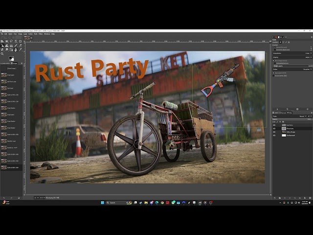 How to Design a Flyer or Event Poster in GIMP