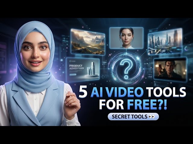 5 FREE AI Video Tools You NEED to Try in 2026 🤯