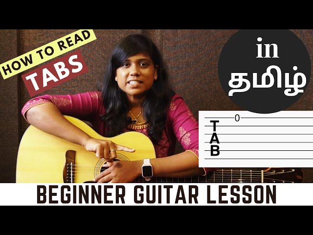 How to read Guitar Tabs | Tamil | Beginner Lesson | Po Nee Po & Twinkle |  nVolve Music |