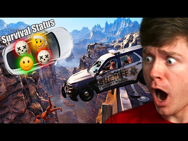 Reaccionando a ELIGE UN ASIENTO para SOBREVIVIR! (BeamNG.drive)