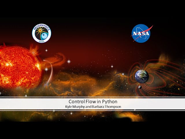 Control Flow in Python - Kyle Murphy and Barbara Thompson