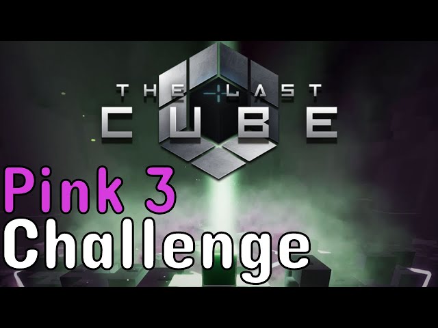 THE LAST CUBE Lets Play - With a hop, a skip and a jump - Pink Challenge 3 - #23