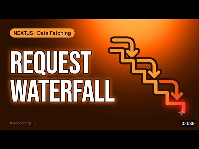 Next.js Data Fetching: Request waterfalls made server pages crawl