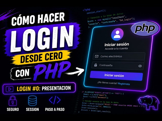LOGIN #0: Introducción al Proyecto | PHP, MySQL, JavaScript y Verificación por Email