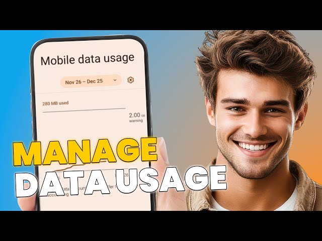 How to Manage Data Usage on Android (Save Mobile Data Fast)