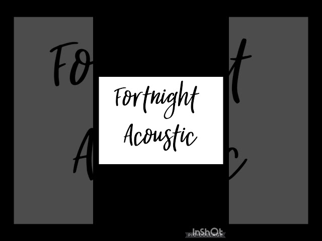 Taylor Swift fortnight acoustic #shorts #taylorswift #fortnight