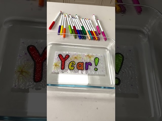 Simple Science Activity for Kids for New Year. #learningthroughplay #preschool #diycrafts