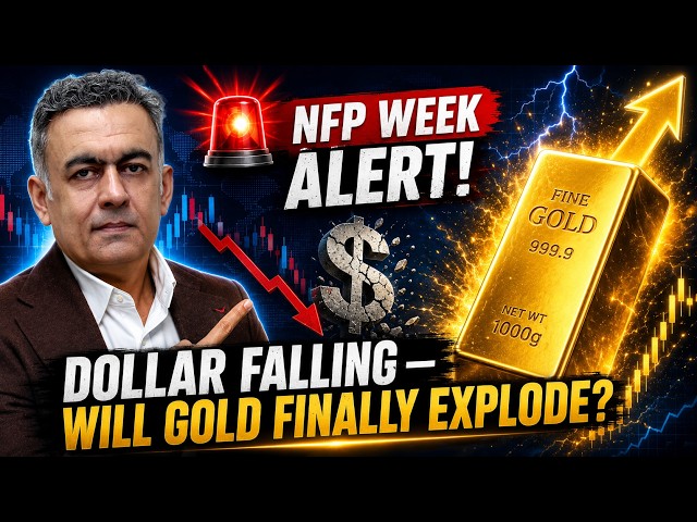 NFP Week Alert: Dollar Falling — Will Gold Finally Explode?
