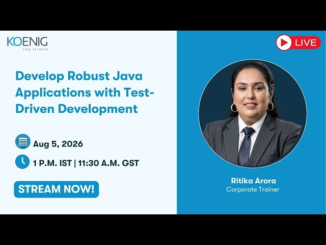 Develop Robust Java Applications with Test-Driven Development
