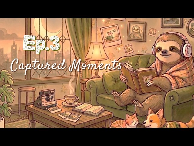 10-MIN Upright Piano & Vintage Lofi Jazz ✨ Captured Moments | Music for Work, Writing & Study