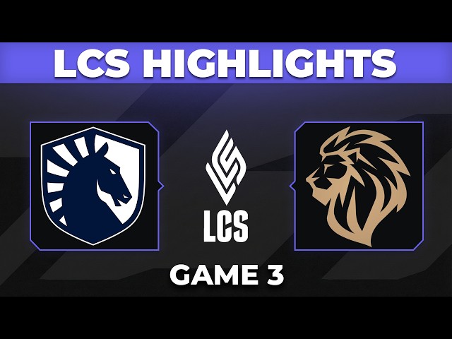 Lo más destacado del Juego 3: TL vs LYON | Playoffs de la LCS 2026 | Team Liquid vs LYON