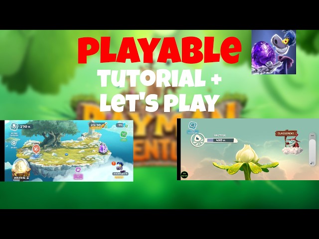 [TUTORIAL ON INSTALLING REAWAKEN APK] Rayman Adventures Let's play Episode 1 (Android 16) 