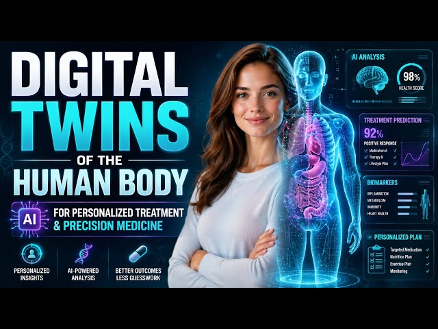 Digital Twins of the Human Body | AI for Personalized Treatment & Precision Medicine | Uplatz