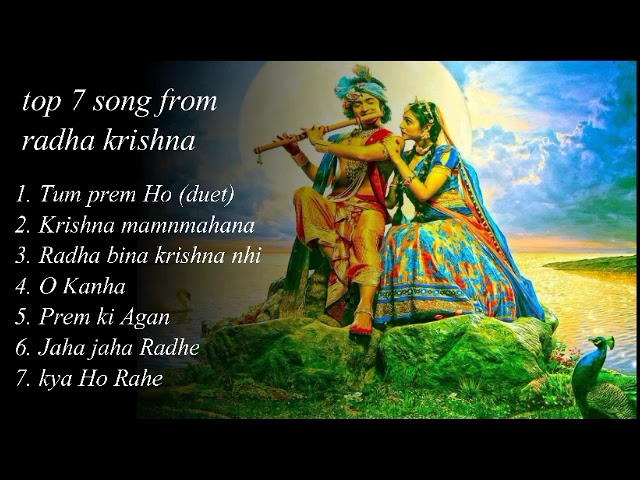 Top 7 Song From Radha Krishna //Radha Krishna Serial // Best Krishna bhajan/#sumellika