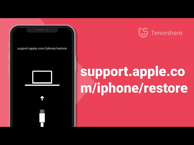 (2025) Cómo solucionar error support.apple.com/iphone/restore en 4 formas