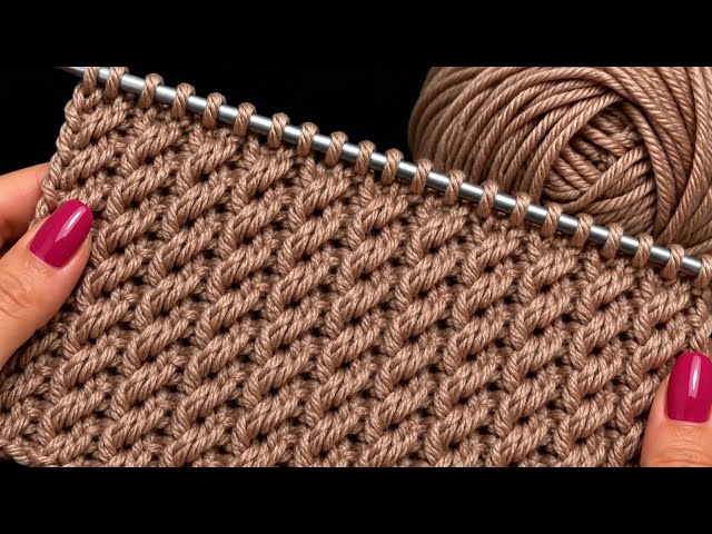 सिर्फ दो सिलाई का डिजाइन। very easy knitting pattern for beginners. Knitting design for Sweater.