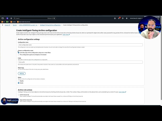 AWS S3 Intelligent Tiering Configuration | Save Storage Costs Automatically | Step by Step Tutorial