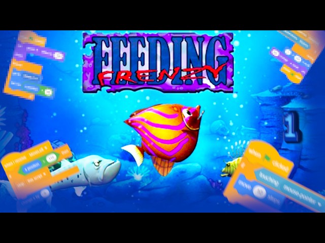 Scratch - Trying to make a game like Feeding Frenzy - Part 1 - 2026