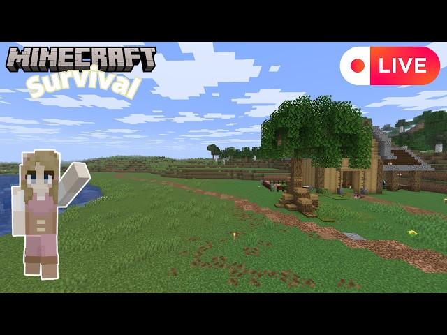 Terraforming and Tree Chopping | Minecraft Let's Play Ep 8.1