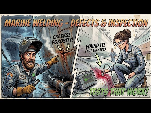 Guide to Marine Welding Defects & Inspection (NDT vs Destructive Tests) - Chief Mates Phase 1