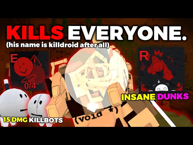 The ULTIMATE Guide to The NEW KILLDROID! (Techs, Cancels, etc.) | Roblox Die of Death